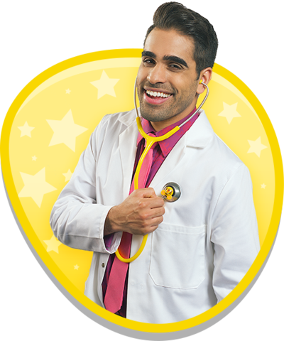 Dr Ranj - - Dr Ranj Get Well Soon Cbeebies (400x480)