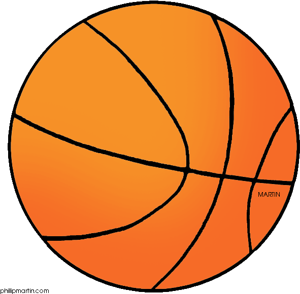 Basketball Ball Clip Art (648x633)