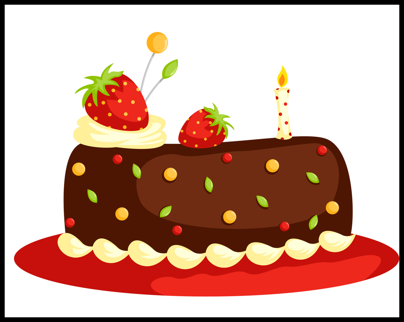 Incredible Png Album Pics Of Cake Clipart Styles And - Bolo Desenho Png (1310x1044)