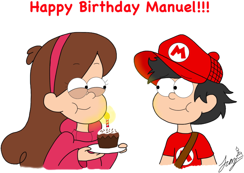 Clip Art Illustration Happiness Deviantart - Happy Fifth Birthday Card (1032x774)