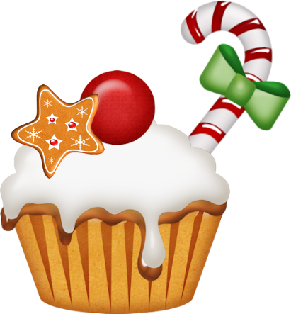 Clip Artnoel - Clipart Gateau De Noel (411x443)
