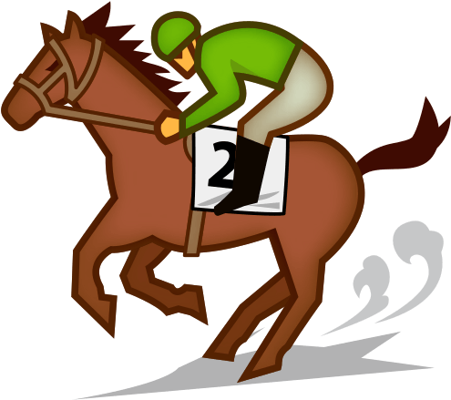 Horse Emoji Carousel Sms Unicode - Horse Riding Emoji (512x512)