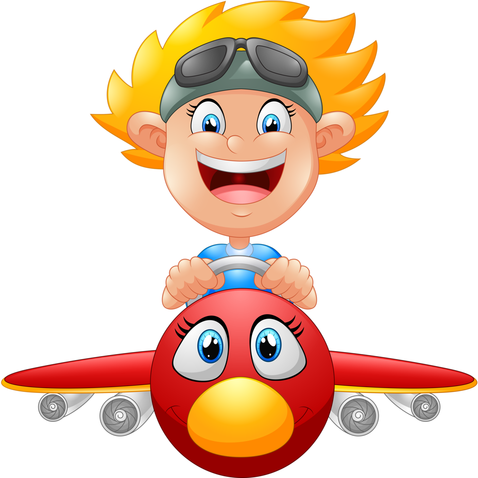 Aviador - 飛机 卡通 (1024x982)