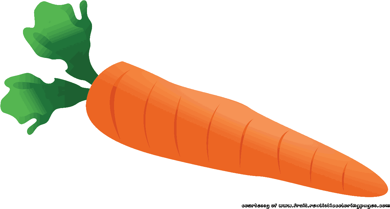 Carrot Clipart Single Vegetable Pencil And In Color - Carrot Clipart Transparent Background (1280x720)