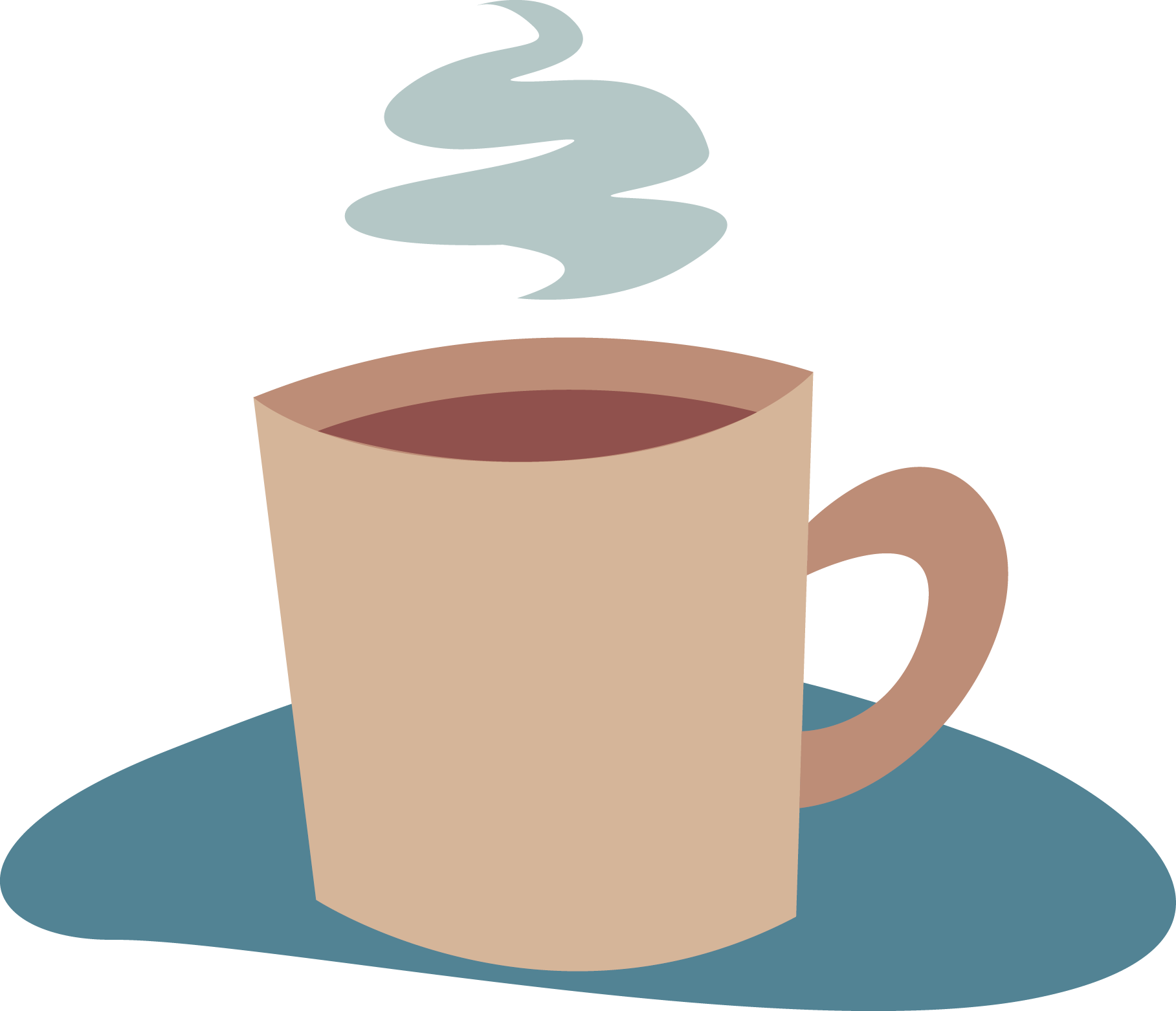 Coffee Paper Cafe Sticker Clip Art - Clip Art (1817x1562)