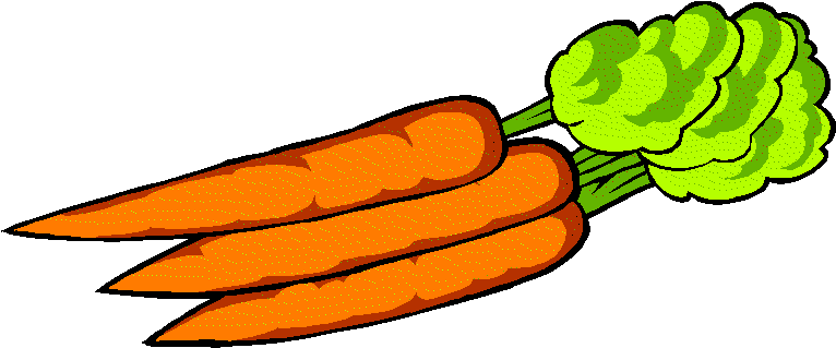 Carrot Clipart 5 Gif - Bag Of Carrots Clipart (800x351)