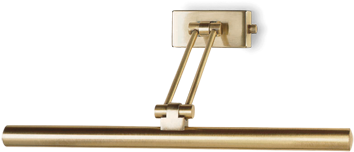 Pl02, Picture Light Round, Large - Plywood (500x500)