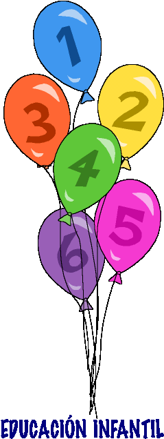 Lunes, 22 De Noviembre De - Globos Con Numeros Dibujo (253x650)