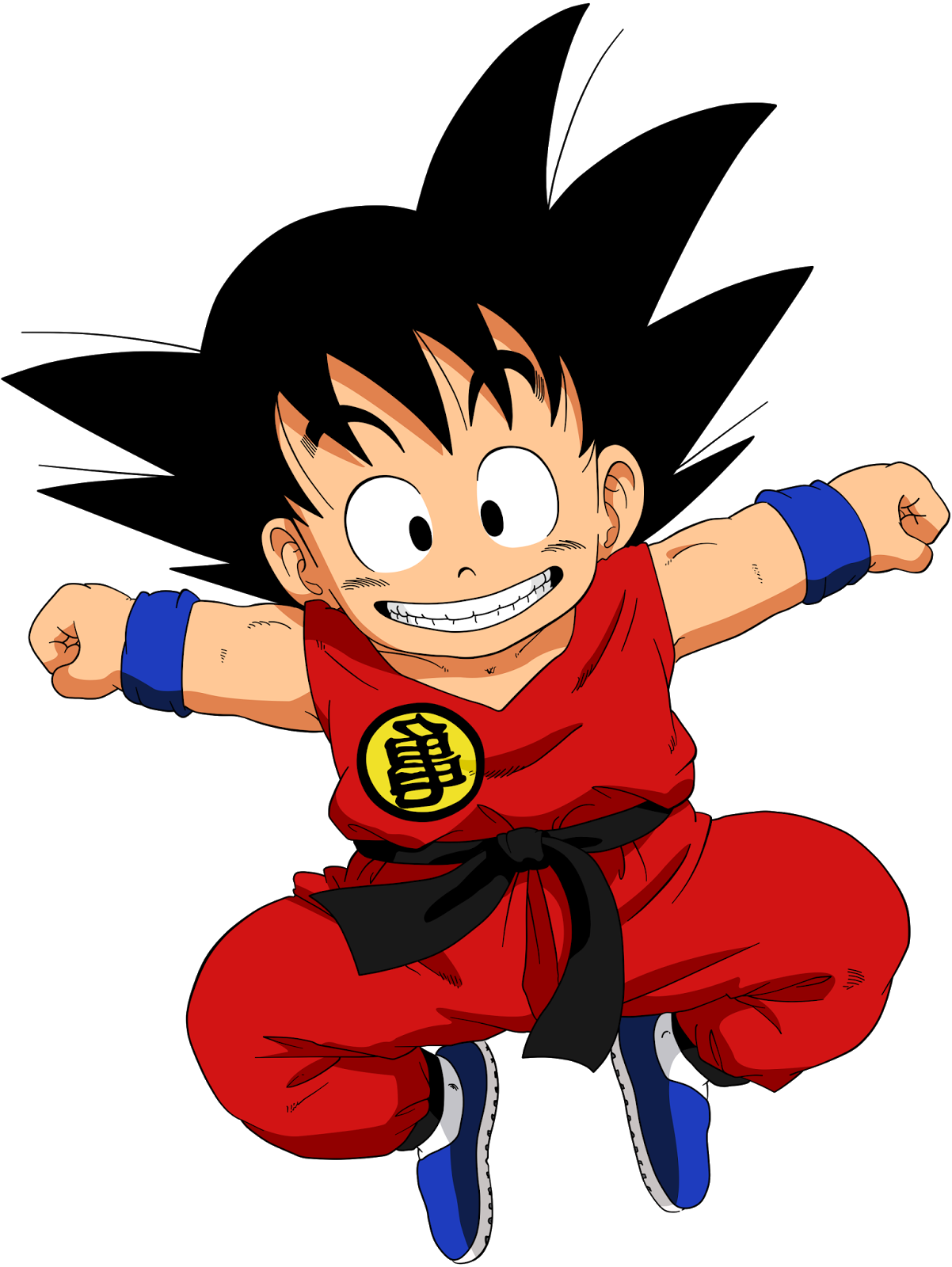 Fresco Imagenes De Niños Riendo Para Colorear - Goku Cuando Era Pequeño (1202x1600)