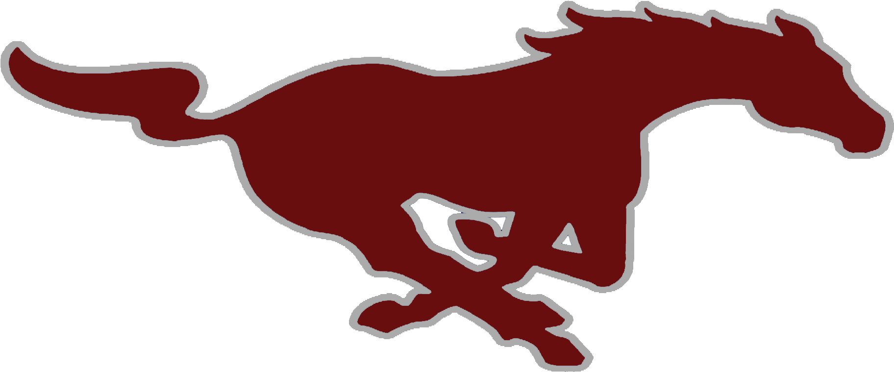 Mustang Clipart Ghs - Salina Central Mustangs Logo (1920x1080)