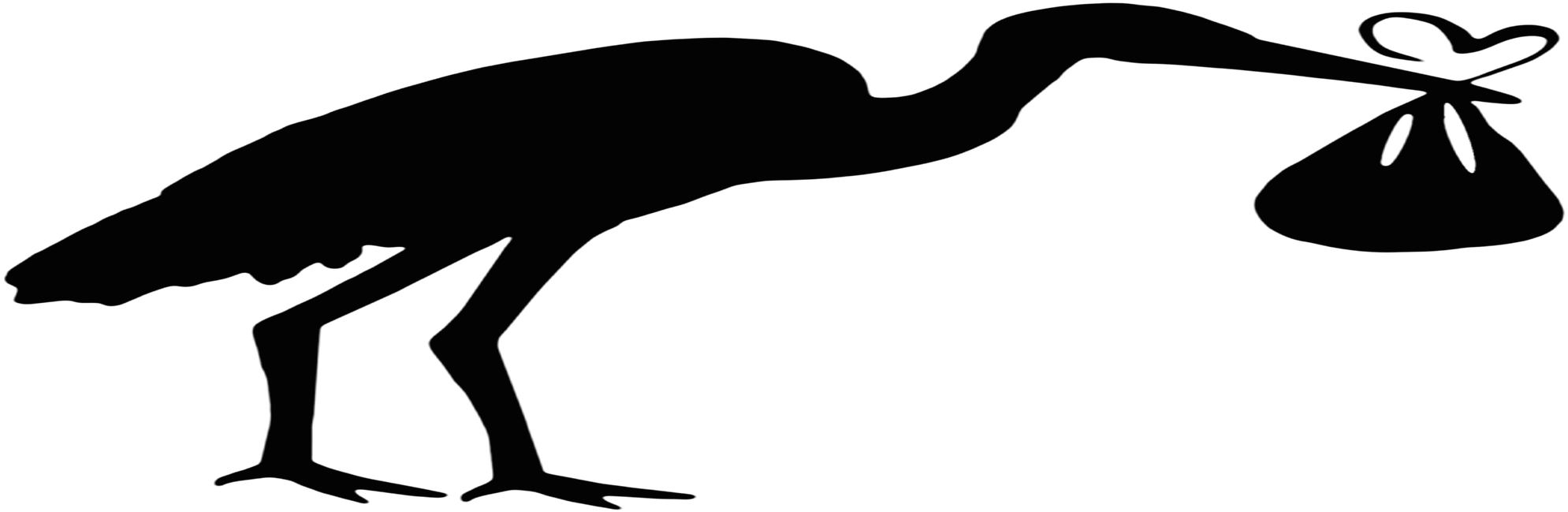 Bird-1759368 1280 - Baby Silhouette Transparent Background (2100x798)