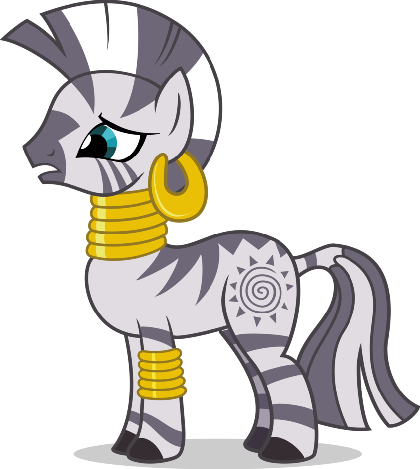 Zecora 2 By J5a4 - Mlp Zecora Vector (846x944)