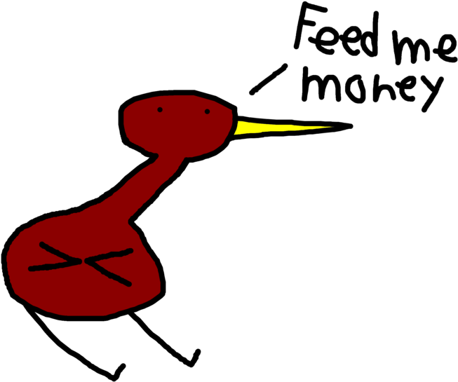 Feed Me Money Transparent By Demonicberb - Turkey (1024x724)