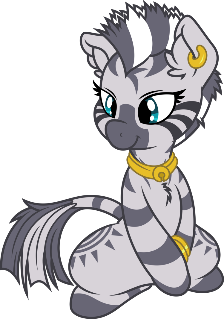 Little Zecora Is Cute Zecora By Mactavish1996 - Cute Zecora (750x1066)
