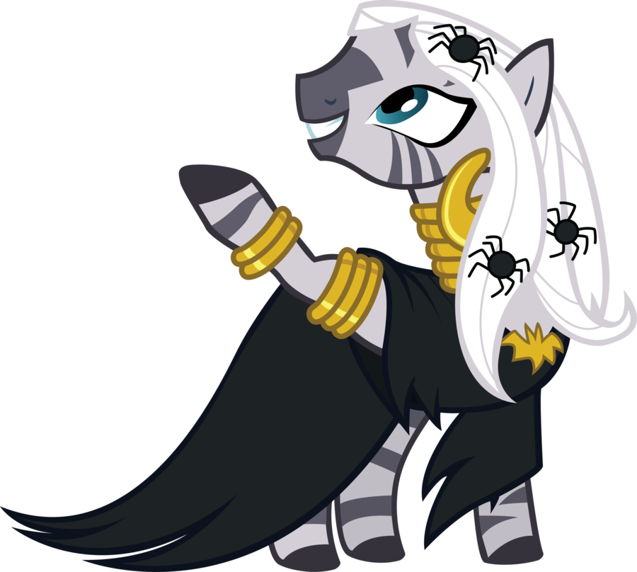Zecora Blowing Dust (no Dust) By Tecknojock - Pinkie Pie (900x808)