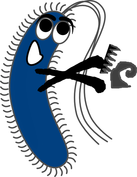 Pictures Red Lips Clip Art Vector Online Free Public - Gram Negative Bacilli Cartoon (462x596)