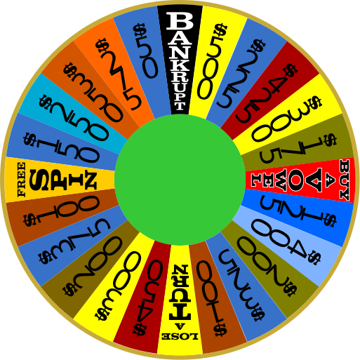 28 Collection Of Css Drawing Circle - Wheel Of Fortune Wheel Template (513x513)