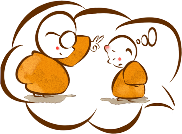 Cartoon Oshu014d Clip Art - Monk (700x564)