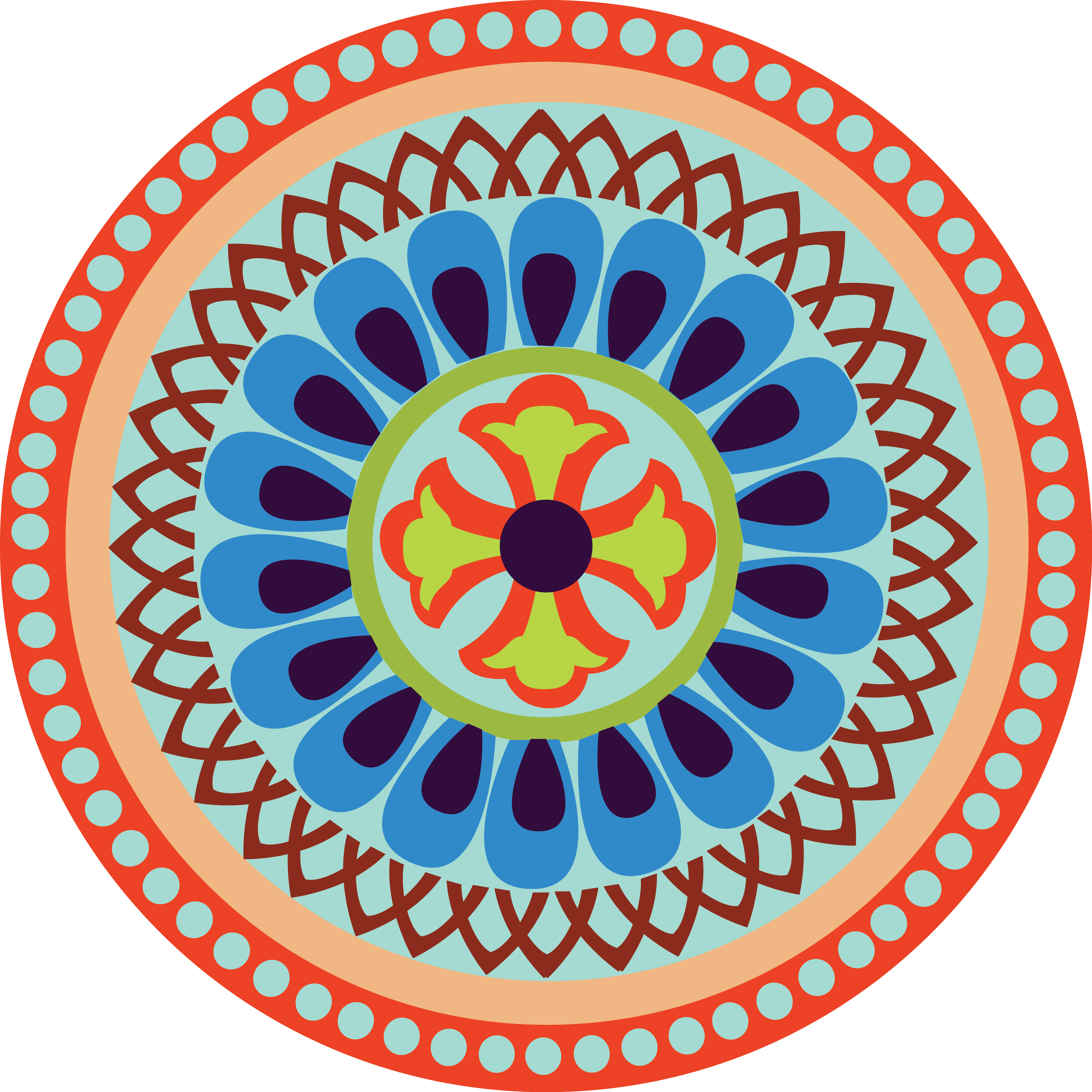 Png Coloured - Dinda Rizkita Karyadewi (3658x3658)