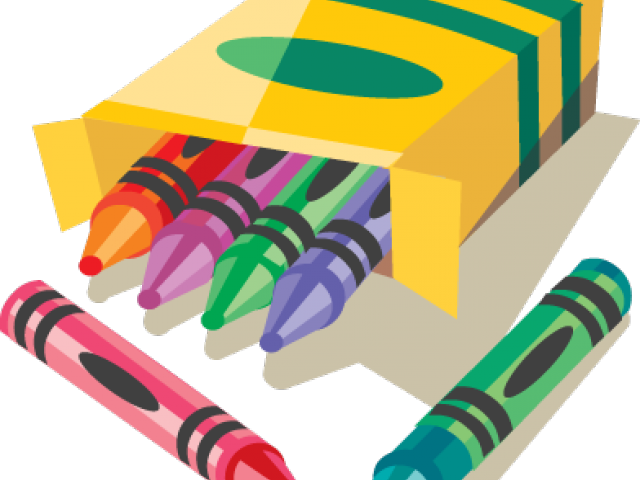 Crayon Clipart Transparent Background - Lisle (640x480)