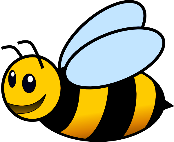 Cute Bumble Bee Nursery Decals Wall Decor - Bumble Bee (600x492)