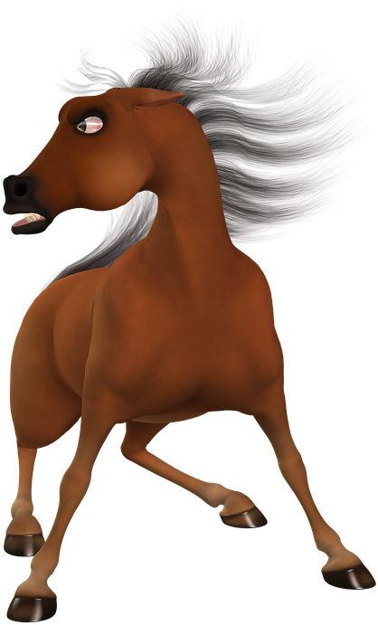Cartoon Pics Of Horses 20, Buy Clip Art - Horse Toon (540x720)