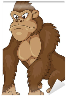 Cartoon Pictures Of Gorilla (400x400)
