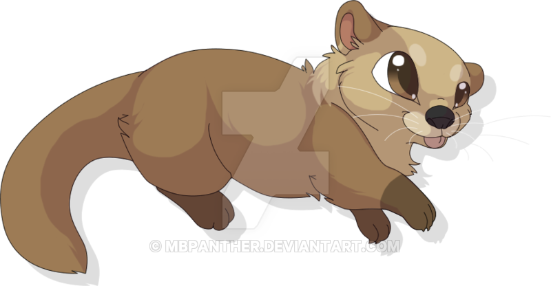 Sea Otter By Mbpanther On Deviantart - Sea Otter Drawing Cute (800x416)