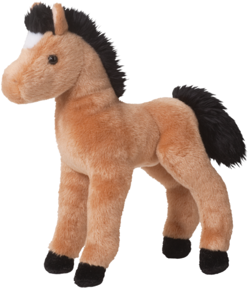 Douglas Kentucky Buckskin Foal - Douglas Cuddle Toy Douglas Cuddle Toys 10" Plush Kentucky (600x600)