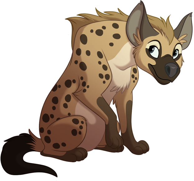 Hyena Clipart Tlk - Half Lion Half Hyena (700x600)