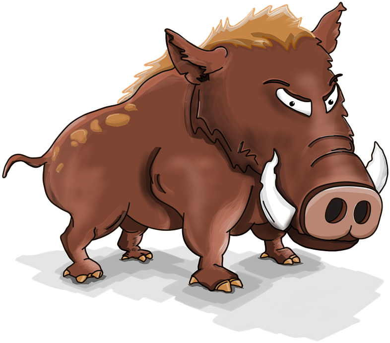 Cartoon Hog Pictures - Wildschwein Cliparts Kostenlos (832x720)