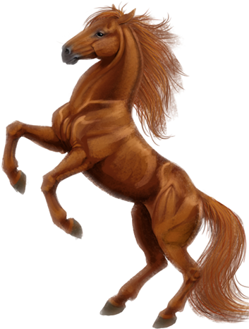 Horse Color - Horse Neoprene Lunch Bag (360x488)