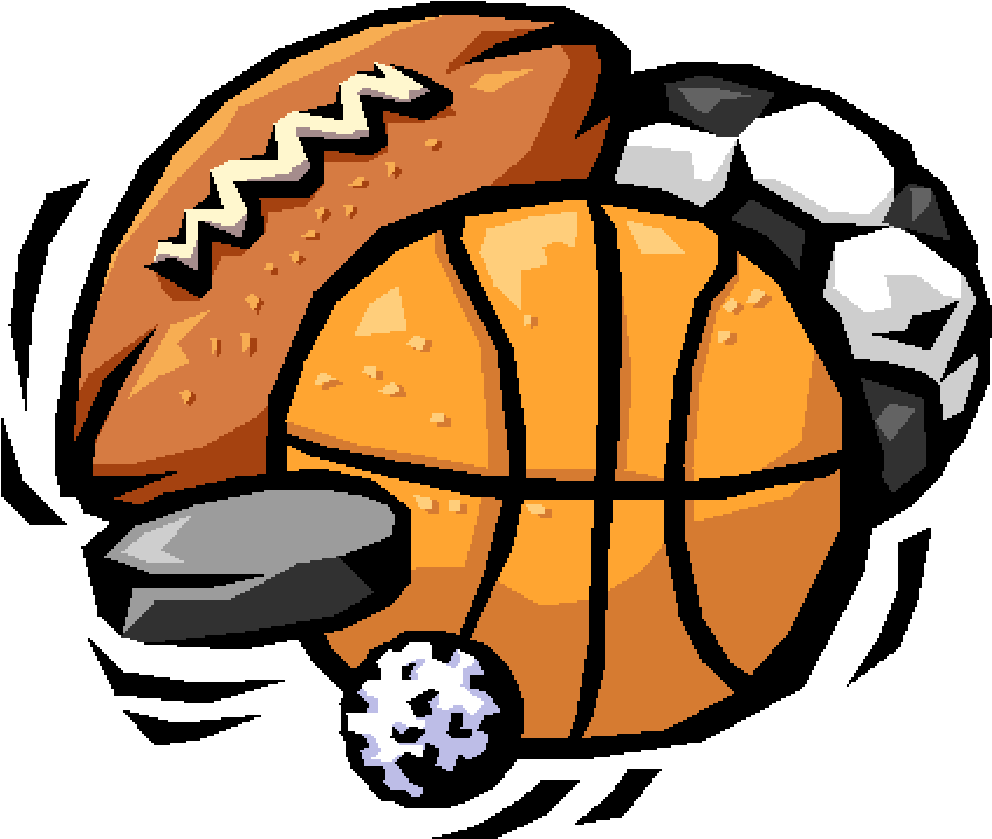 Gym Ball Clipart Sport Schedule - Sports Logo (1000x852)