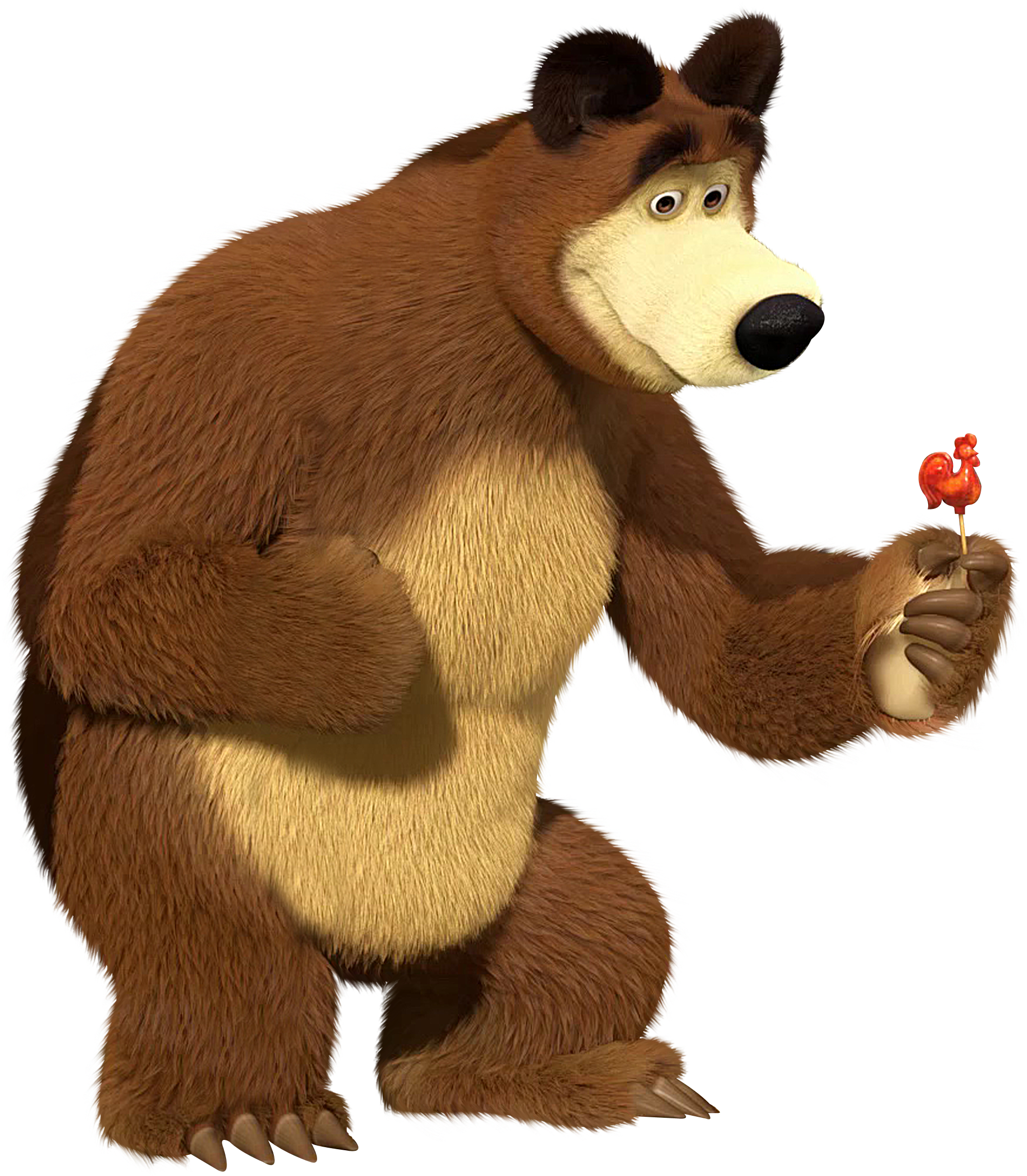 Cartoon - Masha E O Urso Png (2362x2362)