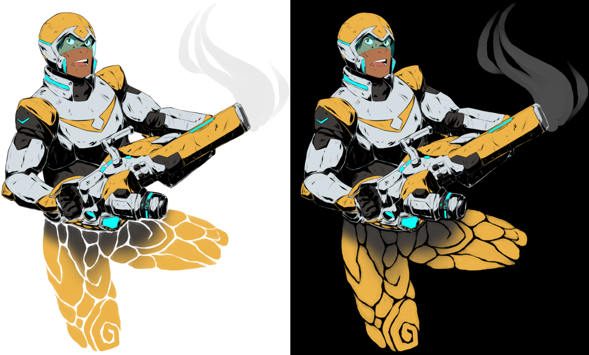 Paladin Armor By Kre-kael - Hunk Voltron Paladin Armor (1150x694)