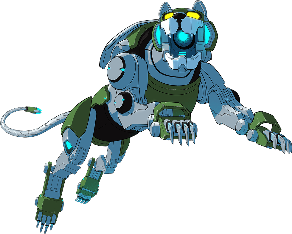 Green Lion - Voltron Legendary Defender Lions (999x803)