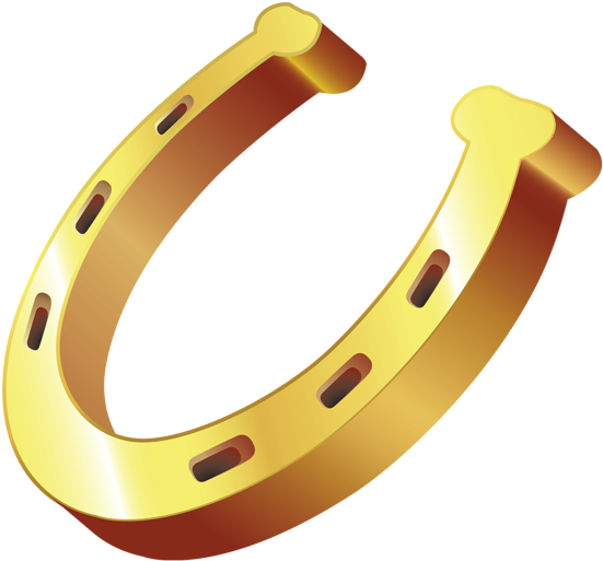 Horseshoe Png - Horseshoe St Pattys Day Clipart (600x540)