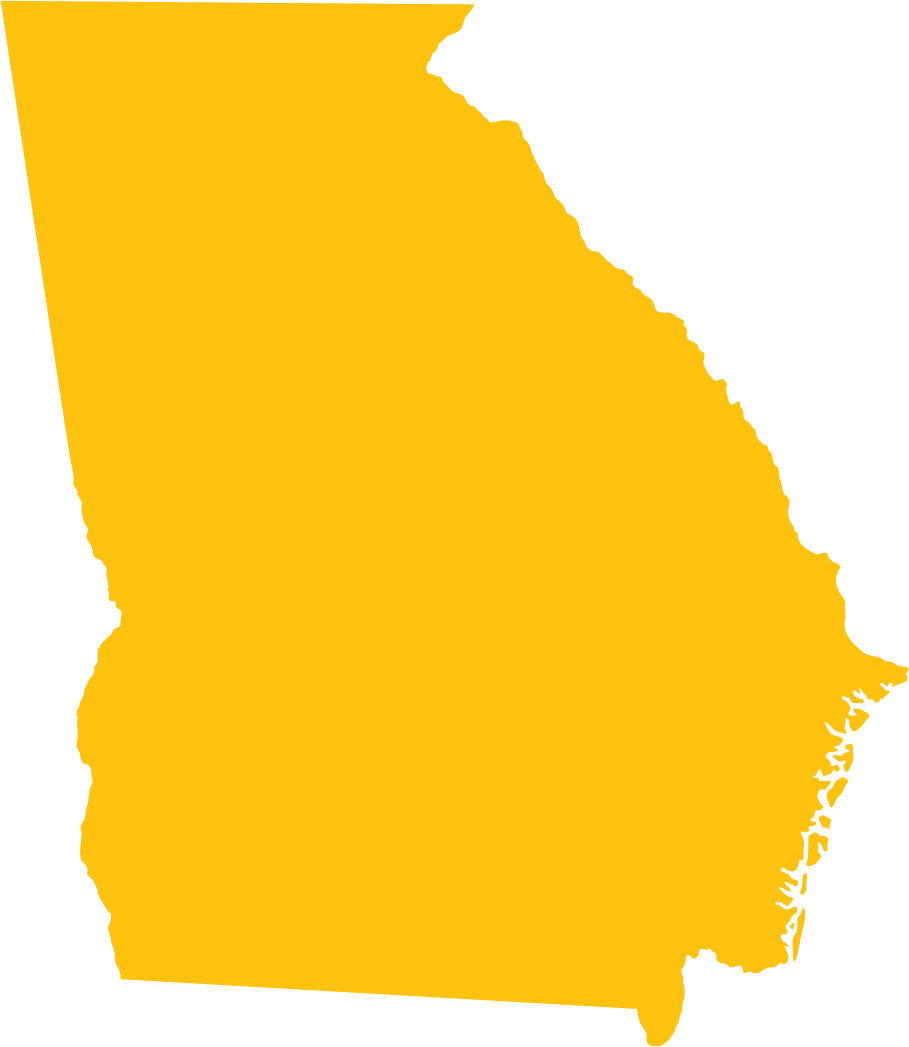 Clipart Georgia State Outline Rh Openclipart Org Washington - Georgia Png (909x1047)