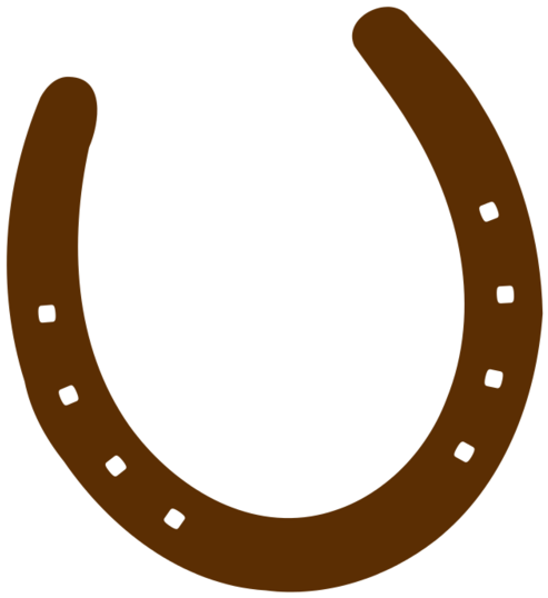 Horseshoe Border Clipart Bclipart Free Clipart Images - Brown Horseshoe Clipart (655x700)