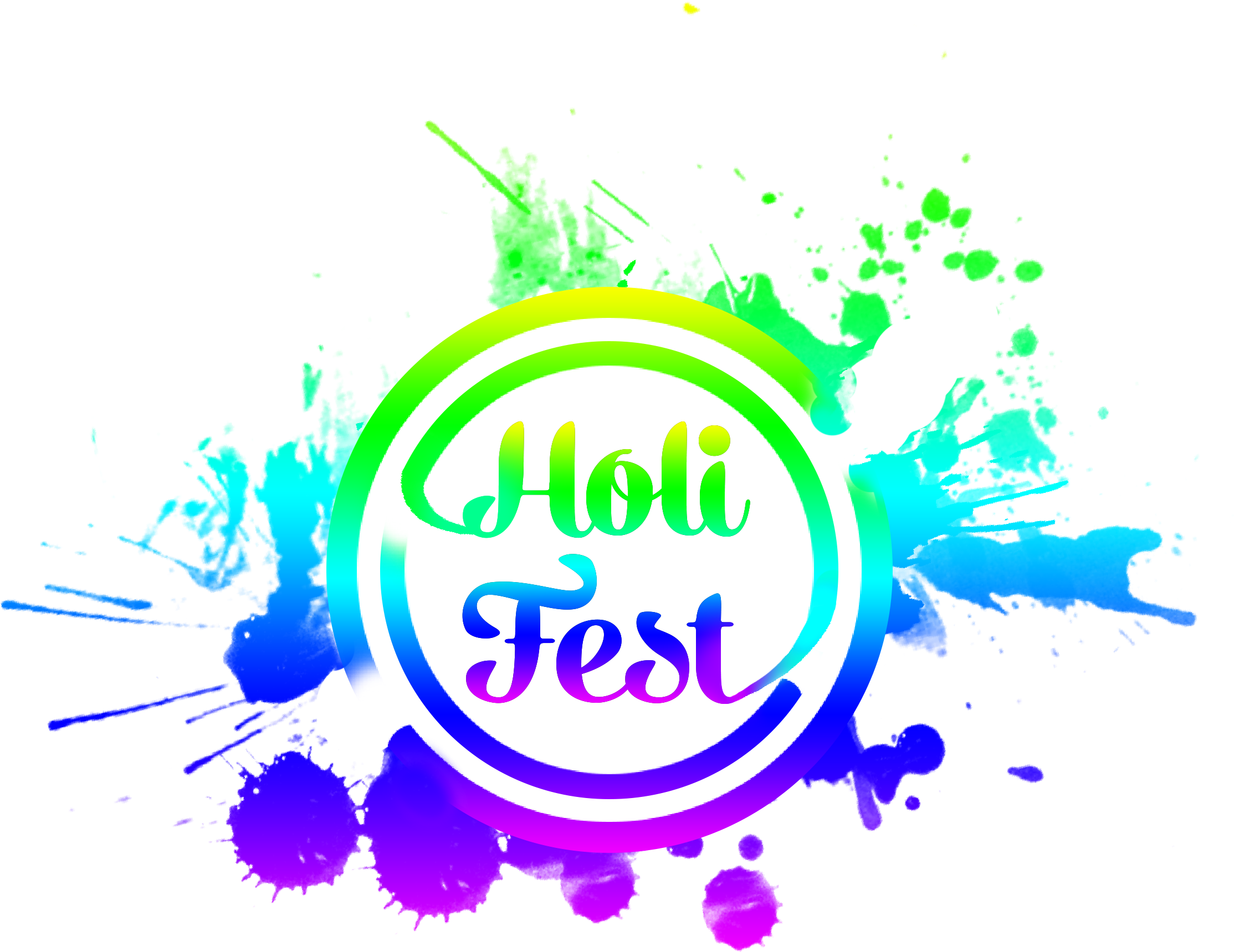 Holi Fest Promueve Los Colores, La Vida, Y La Diversión - Graphic Design (2480x2059)