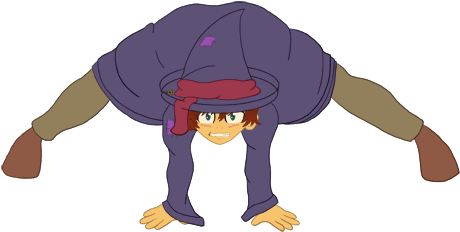 Dance Cartoon Images - Dancing Wizard Gif (600x424)