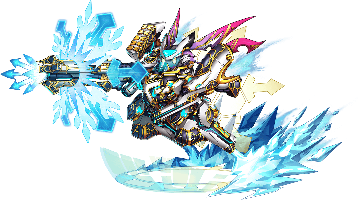 Brave Frontier Attack Number Robo Bunny Gardenscapes - Brave Frontier Cotton Omni (1504x909)