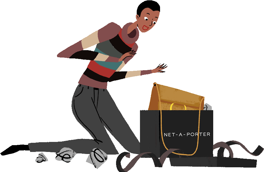 As Featured In The Industry And Red Online's 'most - Mr Porter Christmas Gift Illustration (1000x1000)