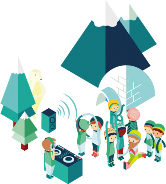 Music Village - Illustration (860x595)