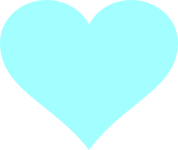 Graphics For Blue Heart Png Graphics - Light Blue Heart Transparent Background (600x504)