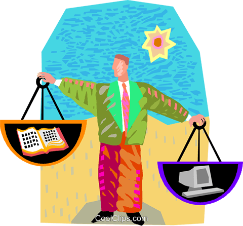 Weighing The Alternatives Royalty Free Vector Clip - Common Law (480x446)
