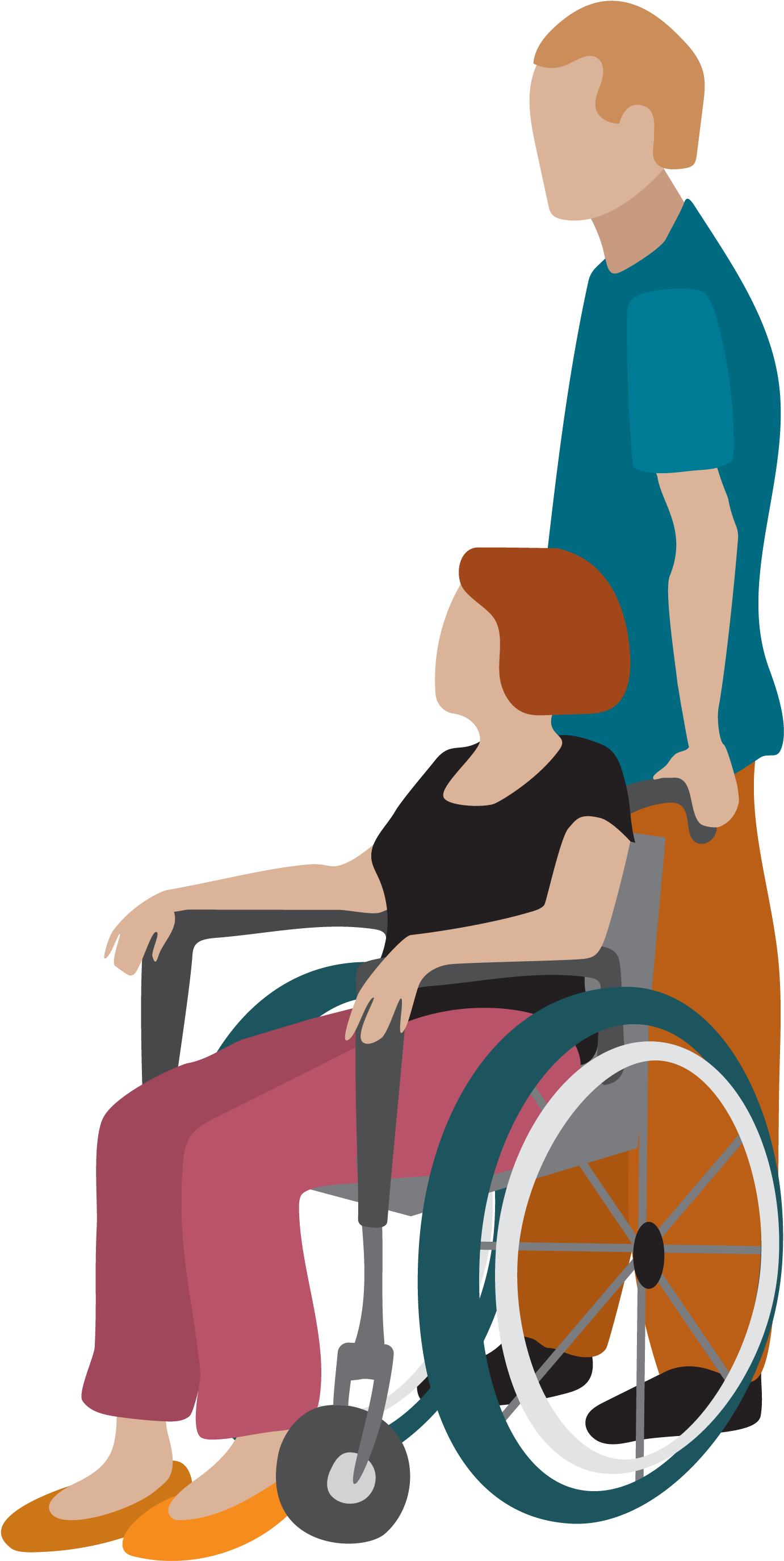 Wheelchair Disability Clip Art - Illustration (1625x2908)