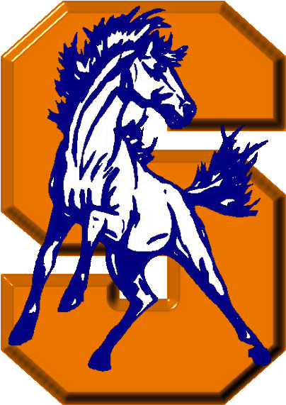 Charger Horse Clipart Collection - Stagg High School Logo (650x650)