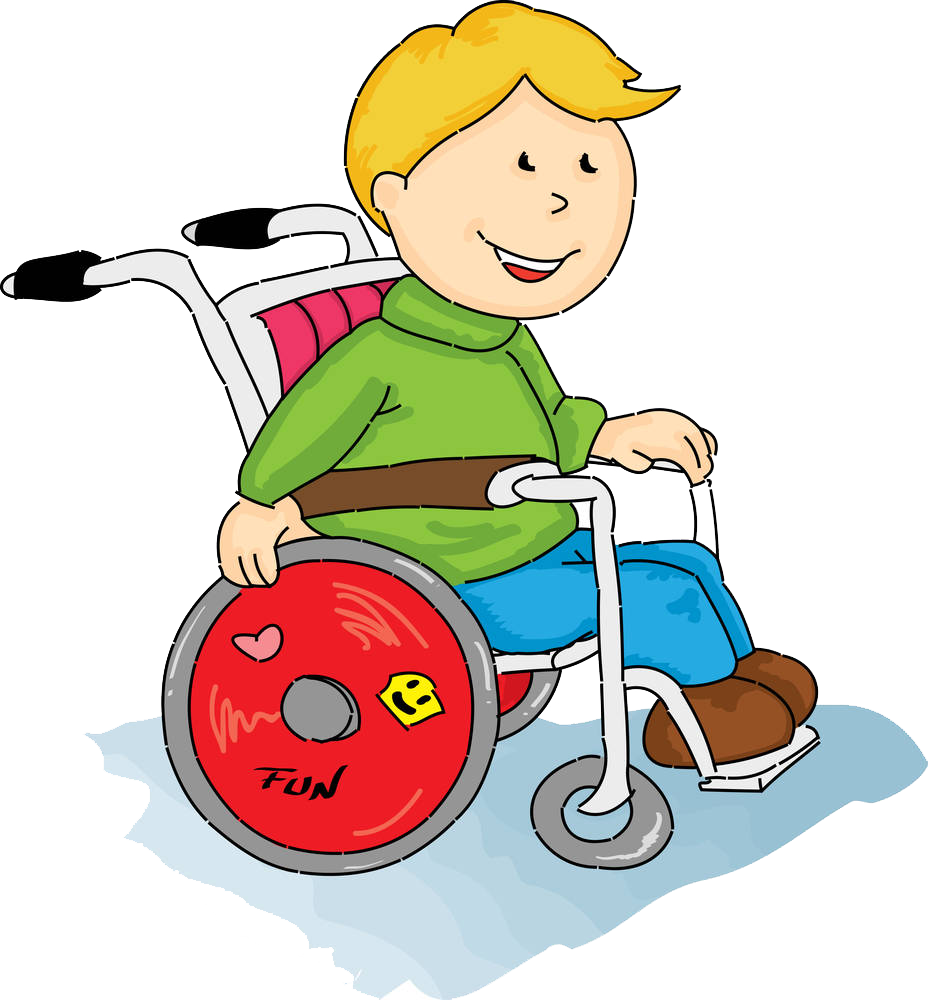 Disability Wheelchair Cartoon Illustration - Dibujo De Un Discapacitado (928x1000)