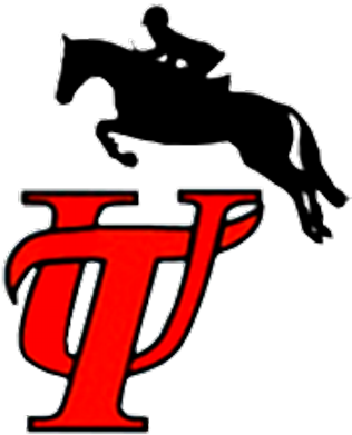 Ut Equestrian Team - Horse Jumping Silhouette (400x400)
